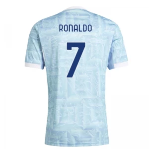 Juventus FC Koszulka Piłkarska 2025-26 Cristiano Ronaldo #7 Wyjazdowa Męska