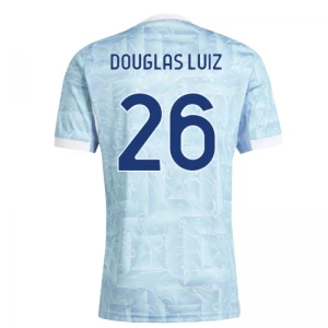 Juventus FC Koszulka Piłkarska 2025-26 Douglas Luiz #26 Wyjazdowa Męska