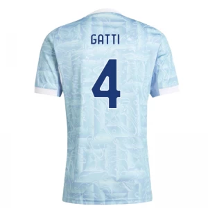 Juventus FC Koszulka Piłkarska 2025-26 Gatti #4 Wyjazdowa Męska