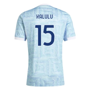 Juventus FC Koszulka Piłkarska 2025-26 Kalulu #15 Wyjazdowa Męska