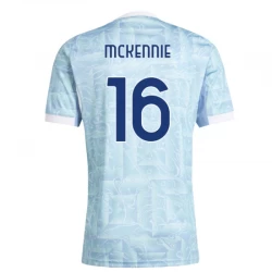 Juventus FC Koszulka Piłkarska 2025-26 Mckennie #16 Wyjazdowa Męska