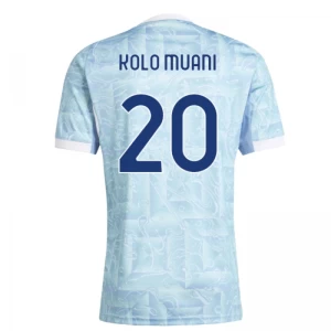 Juventus FC Koszulka Piłkarska 2025-26 Randal Kolo Muani #20 Wyjazdowa Męska