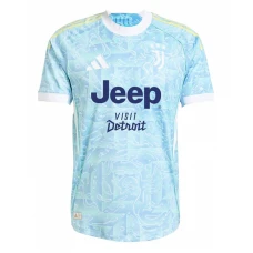 Juventus FC Koszulka Piłkarska 2025-26 Sponsor Wyjazdowa Męska