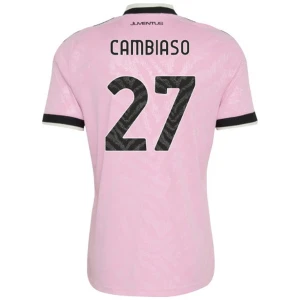 Juventus FC Koszulka Piłkarska 2026-27 Cambiaso #27 Wyjazdowa Męska