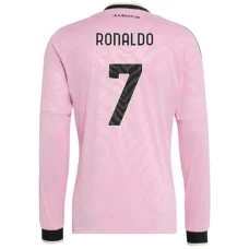 Juventus FC Koszulka Piłkarska 2026-27 Cristiano Ronaldo #7 Wyjazdowa Męska Długi Rękaw
