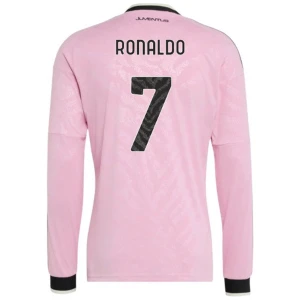 Juventus FC Koszulka Piłkarska 2026-27 Cristiano Ronaldo #7 Wyjazdowa Męska Długi Rękaw