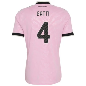 Juventus FC Koszulka Piłkarska 2026-27 Gatti #4 Wyjazdowa Męska