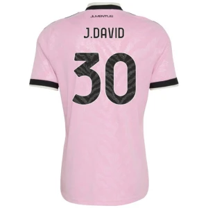 Juventus FC Koszulka Piłkarska 2026-27 J. David #30 Wyjazdowa Męska