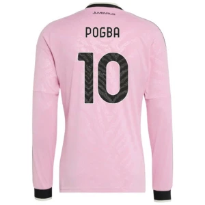 Juventus FC Koszulka Piłkarska 2026-27 Paul Pogba #10 Wyjazdowa Męska Długi Rękaw