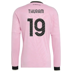 Juventus FC Koszulka Piłkarska 2026-27 Thuram #19 Wyjazdowa Męska Długi Rękaw