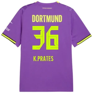 K. Prates #36 Koszulki Piłkarskie BVB Borussia Dortmund 2026-27 Trzecia Męska