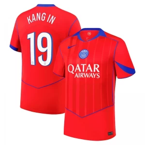 Kang In #19 Koszulki Piłkarskie Paris Saint-Germain PSG 2025-26 Cup Trzecia Męska