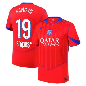 Kang In #19 Koszulki Piłkarskie Paris Saint-Germain PSG 2025-26 Trzecia Męska