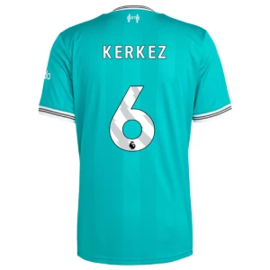 Kerkez #6 Koszulki Piłkarskie Liverpool FC 2025-26 Trzecia Męska