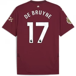 Kevin De Bruyne #17 Koszulki Piłkarskie Manchester City 2024-25 Alternatywna Męska