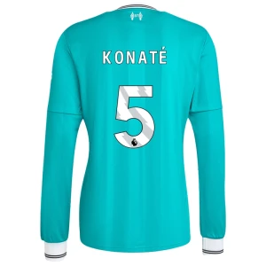 Konate #5 Koszulki Piłkarskie Liverpool FC 2025-26 Trzecia Męska Długi Rękaw