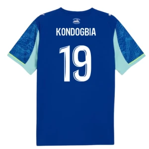 Kondogbia #19 Koszulki Piłkarskie Olympique Marsylia 2025-26 Trzecia Męska