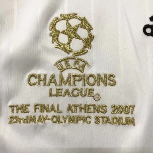 Koszulka AC Milan Champions League Final Retro 2006-07 Wyjazdowa Męska