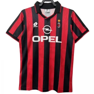 Koszulka AC Milan Retro 1995-96 Domowa Męska