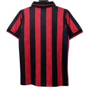 Koszulka AC Milan Retro 1995-96 Domowa Męska