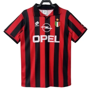Koszulka AC Milan Retro 1996-97 Domowa Męska