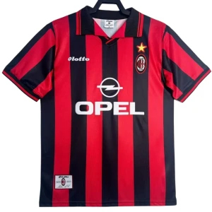 Koszulka AC Milan Retro 1997-98 Domowa Męska