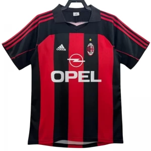 Koszulka AC Milan Retro 2000-02 Domowa Męska