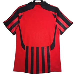 Koszulka AC Milan Retro 2007-08 Domowa Męska