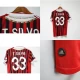 Koszulka AC Milan Retro 2011-12 Domowa Męska