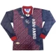 Koszulka AFC Ajax Retro 1995-96 Wyjazdowa Męska Długi Rękaw