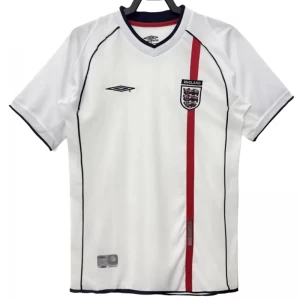 Koszulka Anglia Retro 2002 Domowa Męska