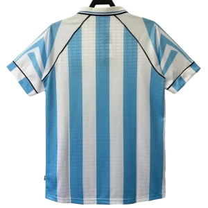 Koszulka Argentyna Retro 1996-97 Domowa Męska