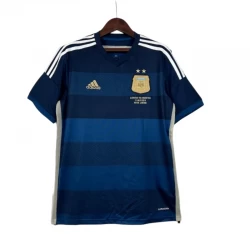 Koszulka Argentyna Retro 2014 Wyjazdowa Męska