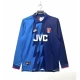 Koszulka Arsenal FC Retro 1995-96 Wyjazdowa Męska Długi Rękaw