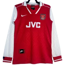 Koszulka Arsenal FC Retro 1996-97 Domowa Męska Długi Rękaw