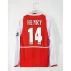 Koszulka Arsenal FC Retro 2002-04 Domowa Męska Długi Rękaw