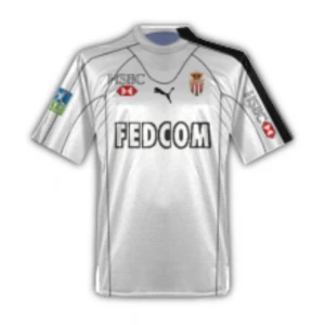 Koszulka AS Monaco 2005-06 Alternatywna