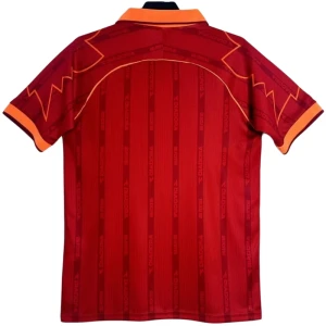 Koszulka AS Roma Retro 1999-00 Domowa Męska