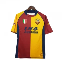 Koszulka AS Roma Retro 2000-01 Domowa Męska