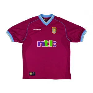 Koszulka Aston Villa 2001-02 Domowa