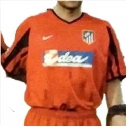 Koszulka Atlético Madryt 2002-03 Alternatywna