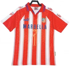 Koszulka Atlético Madryt Retro 1995-96 Domowa Męska