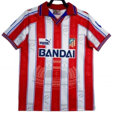 Koszulka Atlético Madryt Retro 1996-97 Domowa Męska