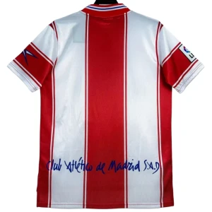 Koszulka Atlético Madryt Retro 1999-00 Domowa Męska