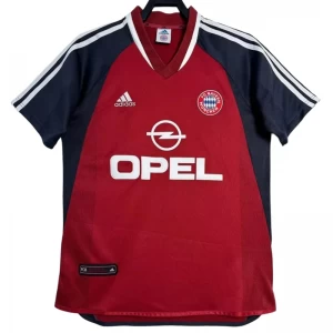 Koszulka Bayern Monachium Retro 2001-02 Domowa Męska