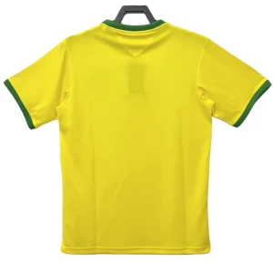 Koszulka Brazylia Retro 1970 Domowa Męska