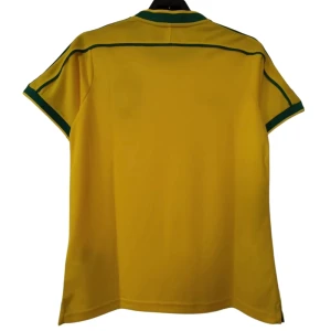 Koszulka Brazylia Retro 1998 Domowa Męska