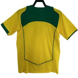 Koszulka Brazylia Retro 2004 Domowa Męska