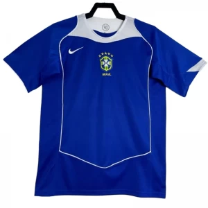 Koszulka Brazylia Retro 2004 Wyjazdowa Męska