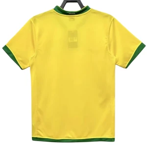 Koszulka Brazylia Retro 2006 Domowa Męska